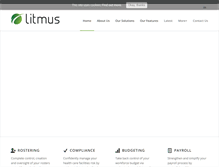 Tablet Screenshot of litmus-solutions.com